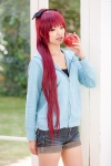 cosplay hairbow hoodie original red_hair riku_(iii) shorts rating:Safe score:0 user:pixymisa