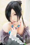 belts dress final_fantasy final_fantasy_x higurashi_rin lulu_(ffx) necklace stuffed_animal rating:Safe score:3 user:Beako