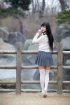 costume high_heels jung_se_on pleated_skirt school_uniform skirt thighhighs zettai_ryouiki rating:Safe score:1 user:mock