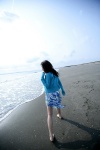 beach cardigan dress kuroki_meisa ns_eyes_406 ocean rating:Safe score:0 user:nil!