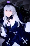 cosplay dress hagiri rozen_maiden silver_hair suigintou wings rating:Safe score:0 user:Log