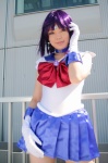 bishoujo_senshi_sailor_moon cosplay gloves miniskirt namada pleated_skirt purple_hair sailor_saturn sailor_uniform school_uniform skirt tomoe_hotaru rating:Safe score:0 user:nil!