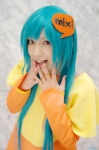 aqua_hair chamaro cosplay costume dress mixi-tan rating:Safe score:0 user:nil!