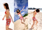 beach bikini_top miniskirt ocean skirt swimsuit takigawa_hanako rating:Safe score:0 user:nil!