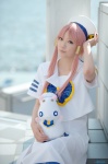 aria aria_pokoteng beret cosplay dress ibara mizunashi_akari pink_hair stuffed_animal undine rating:Safe score:0 user:nil!