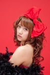 dress feather_boa hairbow takahashi_minami ys_web_469 rating:Safe score:0 user:nil!