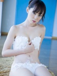 akiyama_rina bathroom bikini cleavage soap_suds swimsuit wet rating:Safe score:2 user:nil!
