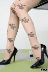 pantyhose pleated_skirt print_legwear rq-star_832 sayuka_aine sheer_legwear skirt rating:Safe score:0 user:nil!
