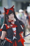 axe cosplay dress gate_-_jieitai_ka_no_chi_nite_kaku_tatakaeri hairbow madoka_(ii) rory_mercury twintails rating:Questionable score:0 user:nil!
