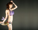 belt bikini hip_star ruffles side-tie_bikini suzuki_akane swimsuit rating:Safe score:3 user:nil!