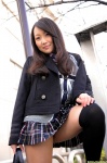 arikawa_chiri blouse cardigan coat dgc_0930 pleated_skirt school_uniform skirt thighhighs tie zettai_ryouiki rating:Safe score:3 user:nil!