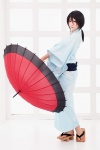 cosplay crossplay hakuouki hakuouki_shinsengumi_kitan kimono okita_souji shiyu umbrella rating:Safe score:0 user:pixymisa