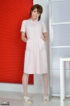 4k-star_065 dress nurse nurse_uniform pantyhose tachibana_saki twin_braids white_legwear rating:Safe score:1 user:nil!