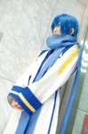 blue_hair coat cosplay crossplay kaito scarf tatsuki_(ii) vocaloid rating:Safe score:1 user:nil!