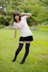 blouse kiharu miniskirt ruffles skirt thighhighs zettai_ryouiki rating:Safe score:0 user:nil!