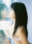 bathroom bra cleavage fascination kawamura_yukie mirror rating:Safe score:0 user:nil!