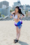 beach bikini hairband lenfried love_a_live love_live!_school_idol_project miniskirt skirt sonada_umi swimsuit rating:Safe score:2 user:nil!