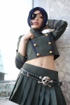 blue_hair chrome_dokuro cosplay eyepatch katekyo_hitman_reborn! miniskirt namada pleated_skirt skirt rating:Safe score:0 user:darkgray