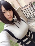cosplay nikukyuu_ayato original self-shot skirt suspenders sweater zipper rating:Safe score:0 user:Kryzz