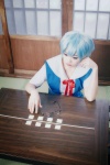 ayanami_rei blue_hair cosplay neon_genesis_evangelion red_eyes school_uniform tomiaaaaaaa rating:Safe score:1 user:DarkSSA