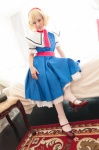 alice_of_the_east_2 bed blonde_hair cosplay dress hairband shawl suzuka thighhighs rating:Safe score:0 user:nil!