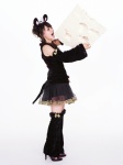 hairbow leggings miniskirt mouse_ears nakagawa_shoko shorts skirt tail tank_top rating:Safe score:0 user:nil!