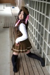 beret blouse cosplay jumper original school_uniform thighhighs tono zettai_ryouiki rating:Safe score:2 user:nil!