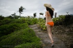 ass bai_siyi bikini side-tie_bikini straw_hat swimsuit xiuren_028 rating:Safe score:0 user:nil!