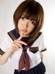 costume miniskirt moe-boo namada pleated_skirt sailor_uniform school_uniform skirt rating:Safe score:2 user:nil!