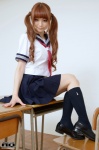 kneesocks pleated_skirt rq-star_831 sailor_uniform sayuka_aine school_uniform skirt twintails rating:Safe score:2 user:nil!