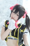 blouse choker cosplay croptop gloves love_live!_school_idol_project miniskirt rewon skirt twintails vest yazawa_niko rating:Safe score:0 user:nil!