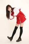 cosplay dress hina_gokko_ao_futomomo kanon_(series) misaka_kaori school_uniform shawl thighhighs usa_hinako zettai_ryouiki rating:Safe score:1 user:nil!