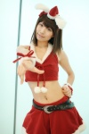 belly_ring cosplay hair_ribbons halter_top ibara midriff miniskirt santa_costume skirt suzumiya_haruhi suzumiya_haruhi_no_yuuutsu rating:Safe score:0 user:Log