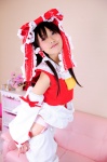 cosplay hairbow hakurei_reimu hanausagi_manyu jumper miko panties touhou rating:Safe score:0 user:LittleSweetLoli