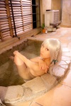 cosplay hot_tub izayoi_sakuya lenfried nude silver_hair touhou twin_braids wet rating:Questionable score:5 user:nil!
