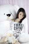 hwang_mi_hee stuffed_animal sweatshirt teddy_bear rating:Safe score:2 user:nil!