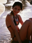 beach bikini cleavage light_in_the_nature nagasaki_rina ocean side-tie_bikini swimsuit wet rating:Safe score:0 user:nil!