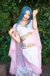blue_hair cape cosplay dress kaieda_kae nefertari_vivi one_piece rating:Safe score:0 user:nil!
