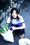 bicycle cardigan costume groceries gym_uniform kinoshita_ayumi tshirt twintails rating:Safe score:0 user:nil!