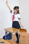 kneesocks pleated_skirt ponytail rq-star_823 sailor_uniform sayaka_aoi school_uniform skirt rating:Safe score:0 user:nil!