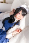 apron blouse bowtie cosplay hairband jumper maid maid_uniform original sumika rating:Safe score:0 user:pixymisa