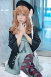 amnesia beret blonde_hair boots cosplay dress heroine_(amnesia) jacket maitako pantyhose rating:Safe score:1 user:nil!