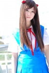 asakura_mikoto blouse cosplay hair_pods miniskirt neon_genesis_evangelion pleated_skirt sailor_uniform school_uniform skirt soryu_asuka_langley rating:Safe score:1 user:nil!