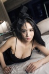 ayu_(iii) bed bra camisole cleavage veil xiuren_067 rating:Safe score:0 user:nil!