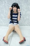 cosplay k-on! nakano_azusa pantyhose shorts tshirt twintails yaya rating:Safe score:0 user:nil!