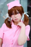 cosplay hair_ties kodama_hikaru kouwaaiki nurse nurse_cap nurse_uniform twintails yakin_byoutou rating:Safe score:0 user:pixymisa