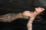 bikini cleavage hara_mikie pool side-tie_bikini summer_vision swimsuit wet rating:Safe score:2 user:nil!