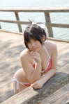 bikini cleavage cosplay enako enaplus hairbow love_plus side-tie_bikini swimsuit takane_manaka rating:Safe score:2 user:nil!