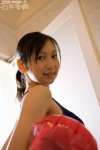 bathroom ishii_kaori one-piece_swimsuit ponytail swimsuit rating:Safe score:0 user:nil!