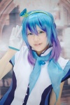 aoki_lapis blue_hair cosplay dress gloves hairband utateika-na vocaloid rating:Safe score:0 user:nil!